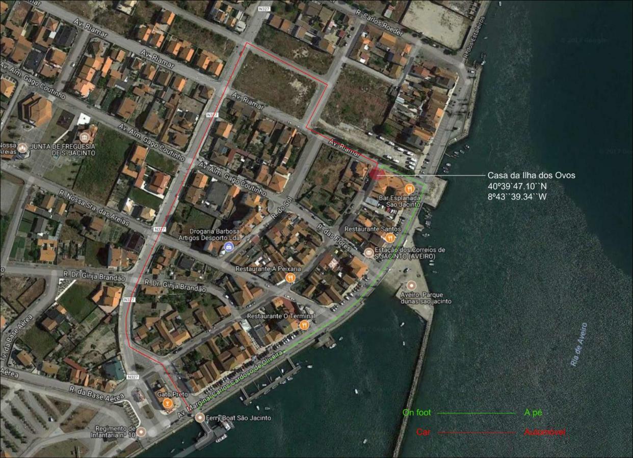 Appartamento Casa Da Ilha Dos Ovos Aveiro Esterno foto